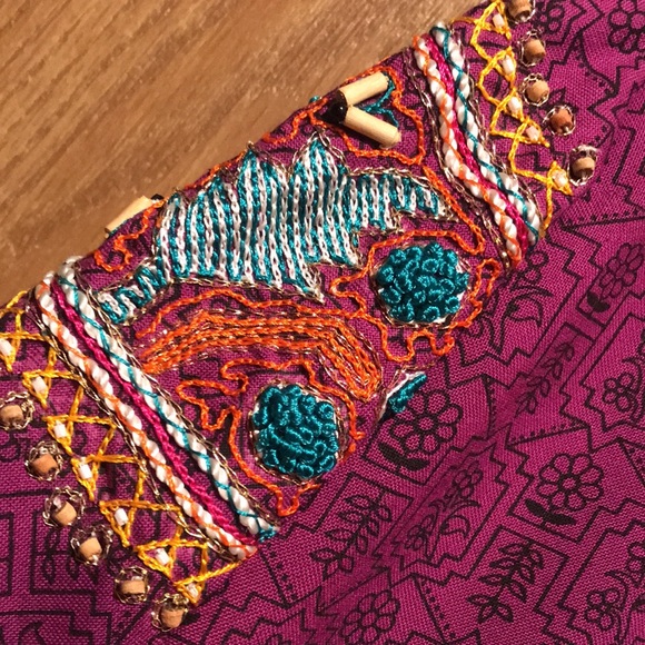 Benzer 36 Beaded Embroidered Kurta Vibrant - Picture 16 of 16